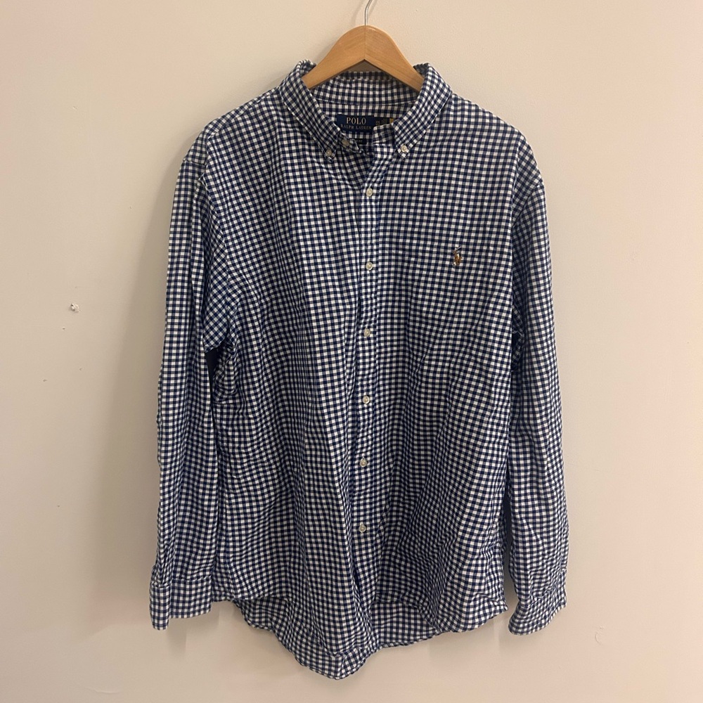 Polo Ralph Lauren Gingham Oxford - Size XXL